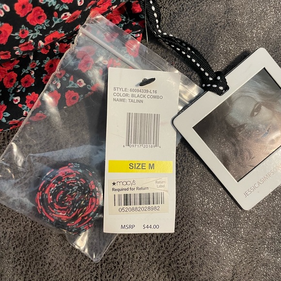 NWT Jessica Simpson Strapless/Halter Top, size M - Picture 4 of 4